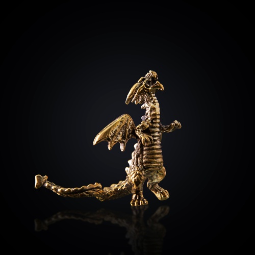 Статуэтка "ДРАКОН",(голова вверх), в пакете/блистере.