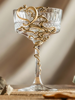 Набор 2 бокала Элизия для шампанского "Сердца" в подарочной коробке