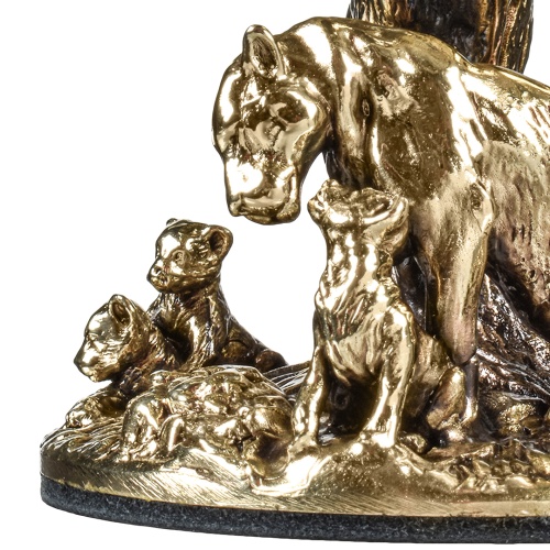 Набор бокалов для коньяка 420 мл "Львица" royal в подарочной коробке