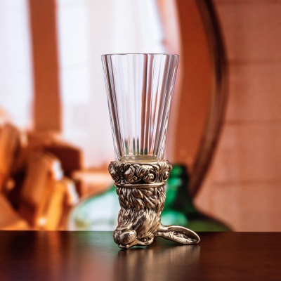 Лафитник-перевертыш "Заяц" в деревянной коробке Hanter