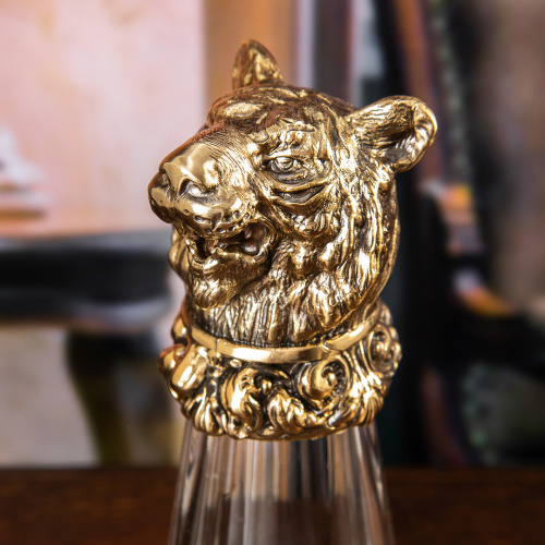 Лафитник-перевертыш "Тигр" в деревянной упаковке (Hanter)