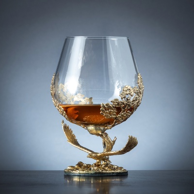 Набор 2 бокала для коньяка "Парящий Орел", в коробке из дизайнерского картона