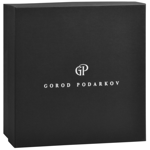 Набор 3 лафитника и статуэтка "Змея",  в коробке из дизайнерского картона