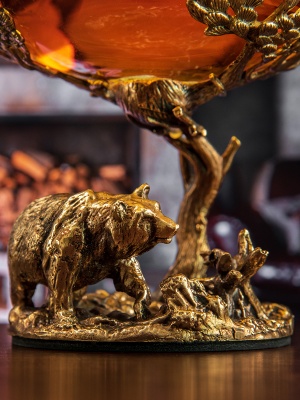 Бокал для коньяка Медведь 420 мл в подарочной коробке