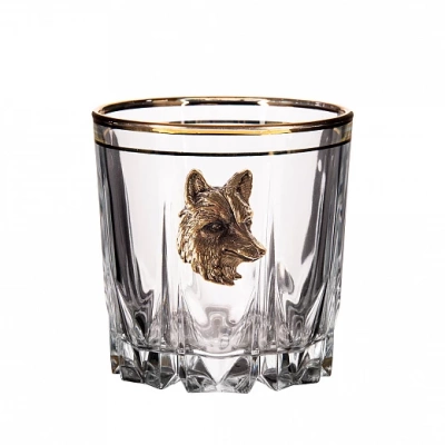 Набор из 6-ти бокалов для виски с Звери в подарочной коробке