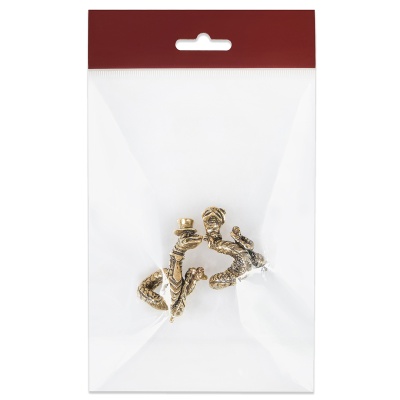 Набор 2 статуэтки  "Мистер/Мисс Твистер" , в пакете/блистере.