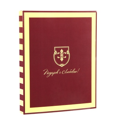 Плакетка наградная Ангелы Оберег дома  золотая серия