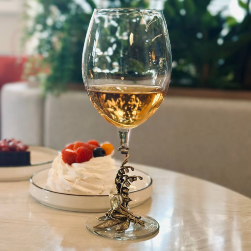 Набор бокалов для вина "Ландыши" в картонной коробке