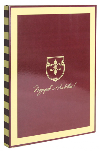 Плакетка  подарочная ФСБ Мужество и отвага...золотая серия