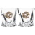 Набор 2 бокала для виски с накладкой "Рыбы", в шкатулке Mr Whiskey