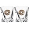 Набор 2 бокала для виски с накладкой "Рыбы", в шкатулке Mr Whiskey