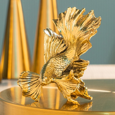 Статуэтка Золотая рыбка в транспортной коробке
