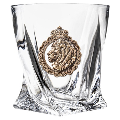 Набор бокалов для виски подарочный "Лев" в подарочной коробке
