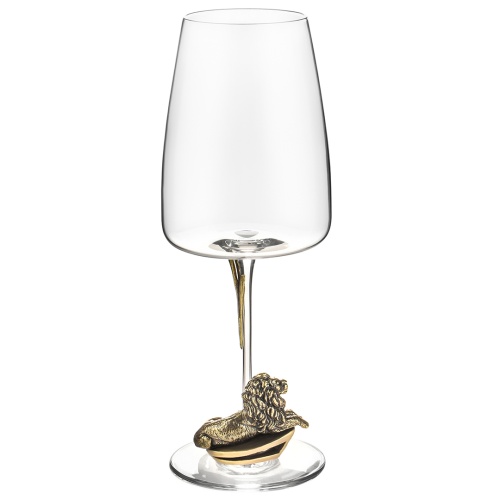 Набор 2 бокала для вина "Лев ЛОРД/Львица ЛОРД" в подарочной упаковке