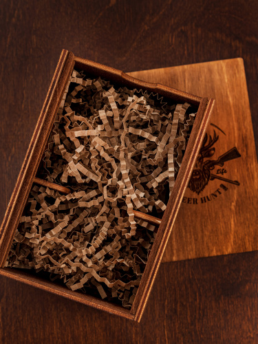 Лафитник-перевертыш Классический "Кабан" в деревянной упаковке (Hanter)