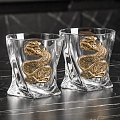 Стаканы  для виски с накладками