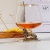 Подарочный бокал для коньяка "Лев с короной" в картонной коробке