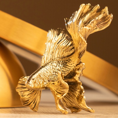 Статуэтка Золотая рыбка в транспортной коробке