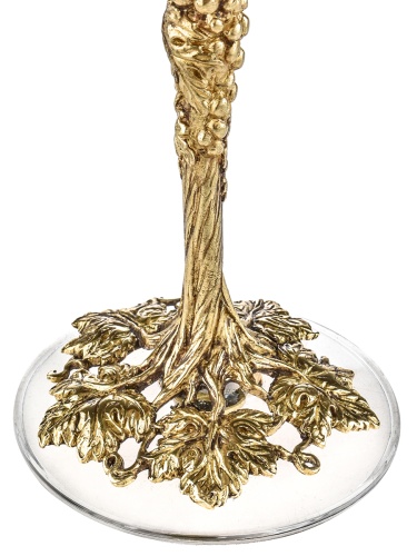 Бокал для вина "Лоза Роял",в черной подарочной упаковке.