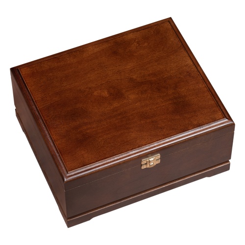 Набор 2 бокала для коньяка "Охота на Кабана" и "Охота на Лося", в шкатулке из массива