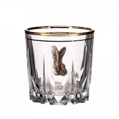 Набор из 6-ти бокалов для виски с Звери в подарочной коробке