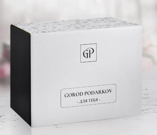 Набор из 2-х бокалов для коньяка "Рак" в картонной коробке