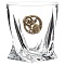Набор 2 бокала для виски с накладкой "Водолей", в коробке из дизайнерского картона
