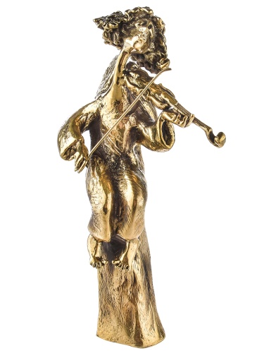 Статуэтка "Ангел со скрипкой", в черной подарочной упаковке.