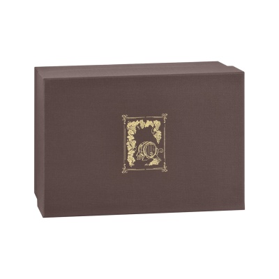 Набор из двух бокалов для коньяка Настоящий мужчина+С юбилеем 60 лет в подарочной коробке