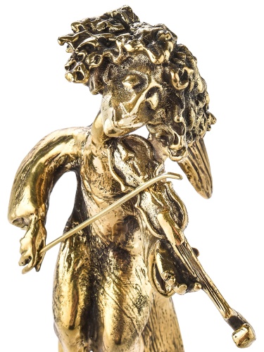 Статуэтка "Ангел со скрипкой", в черной подарочной упаковке.