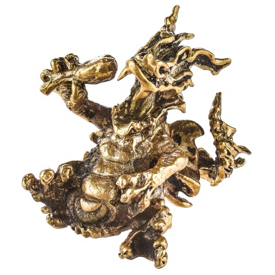 Статуэтка "ДРАКОН",(сидячий), в пакете/блистере.