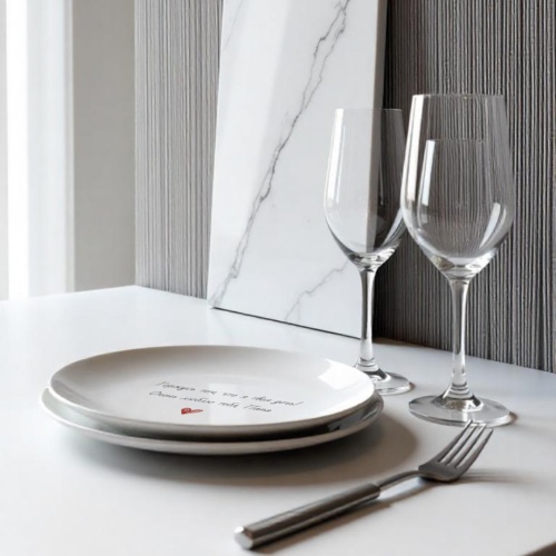 Тарелка подарочная папе "Горжусь тем, что я твоя дочь!..."