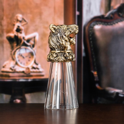 Лафитник-перевертыш "Тигр" в деревянной упаковке (Hanter)