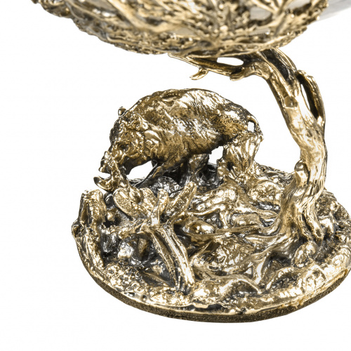 Бокал для коньяка Дикий Кабан 420 мл в подарочной коробке