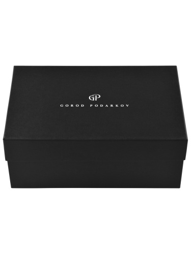 Статуэтка "Ангел с зонтом", в черной подарочной упаковке.