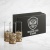 Набор из 3-х стопок-патронов Герб РФ в черной подарочной коробке с печатью Герб Победное слово за нами